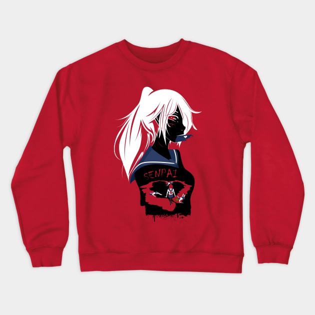 Yandere Simulation Crewneck Sweatshirt by Kiberly